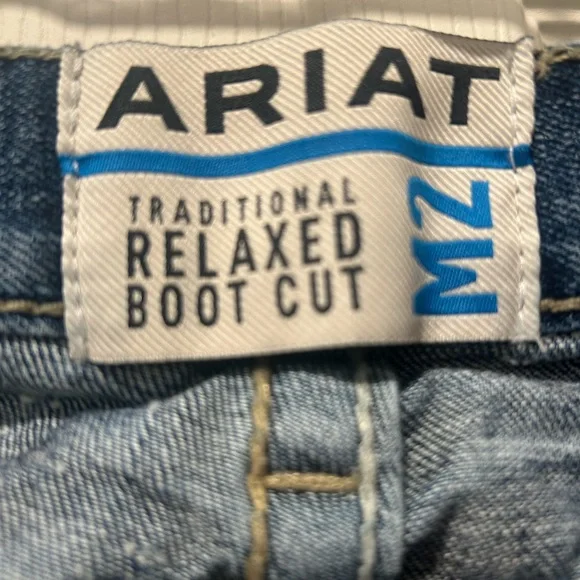 Ariat Men’s Boot Cut Jeans - M2 - Picture 7 of 7